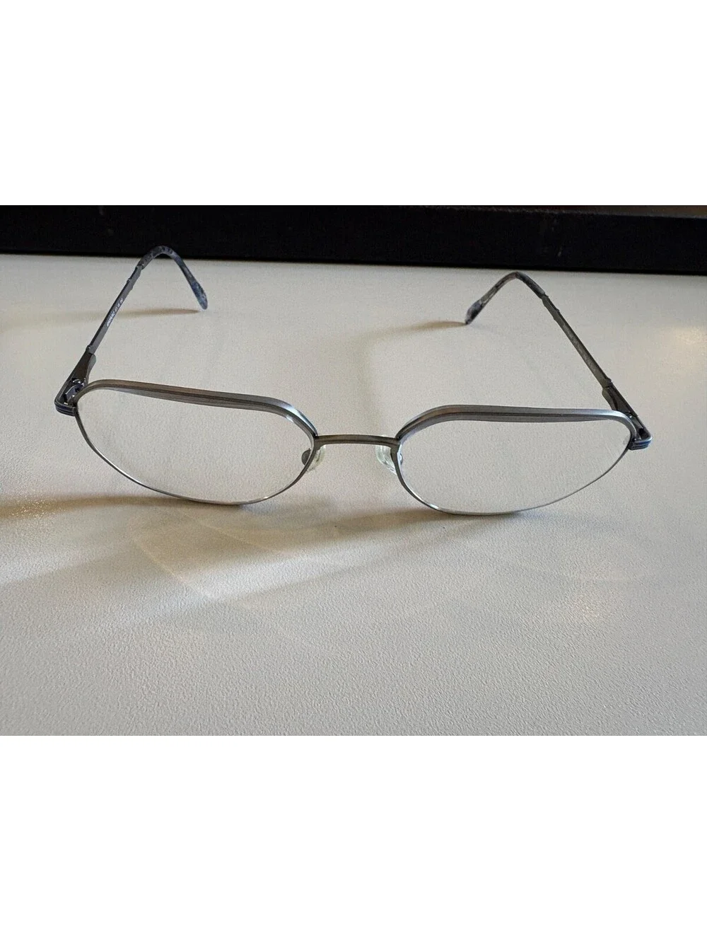 Vintage Australian Optical Gridiron 2 Eyeglasses Frame Matte Gunmetal 57-18-150